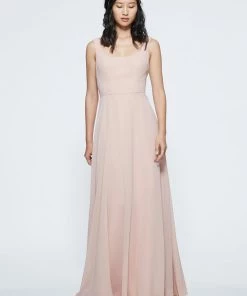 Marchesa Notte Scoop Neck Bridesmaid Dress BM1128