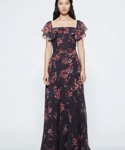 Marchesa Notte Ruffled Multi-Option Sleeve Bridesmaid Dress BM1130P2 All Bridesmaid Dresses