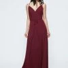 All Bridesmaid Dresses Marchesa Notte V-neck With Strap Detail Bridesmaid Dress BM1120