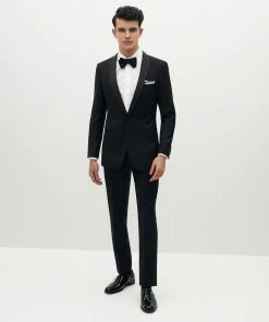 Premium Black Tuxedo Pants By SuitShop All Bridesmaid Dresses 10 Premium Black Tuxedo Pants By SuitShop All Bridesmaid Dresses