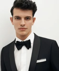 All Bridesmaid Dresses Premium Shawl Lapel Black Tuxedo Jacket By SuitShop