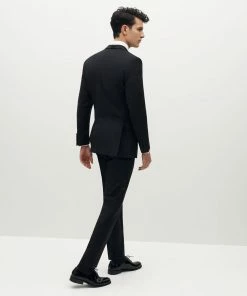 All Bridesmaid Dresses Premium Shawl Lapel Black Tuxedo Jacket By SuitShop