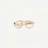 Glasses Tie Bar - Rose Gold By SuitShop 2 Glasses Tie Bar - Rose Gold By SuitShop