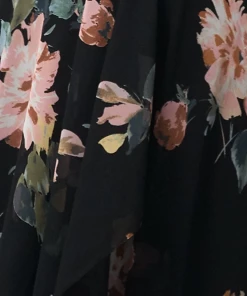 Jenny Yoo Convertible Maternity Bridesmaid Dress Cerise Print