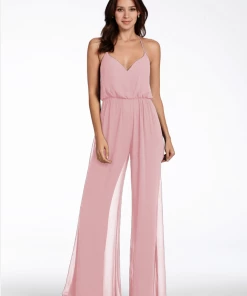 All Bridesmaid Dresses Hayley Paige Occasions Bridesmaid Jumpsuit - 5710