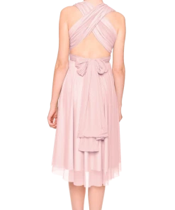 Twobirds Convertible Bridesmaid Dress Tulle Short Straight All Bridesmaid Dresses