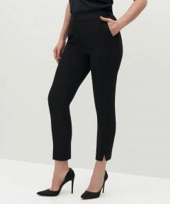 Women's Black Tuxedo Pants By SuitShop
