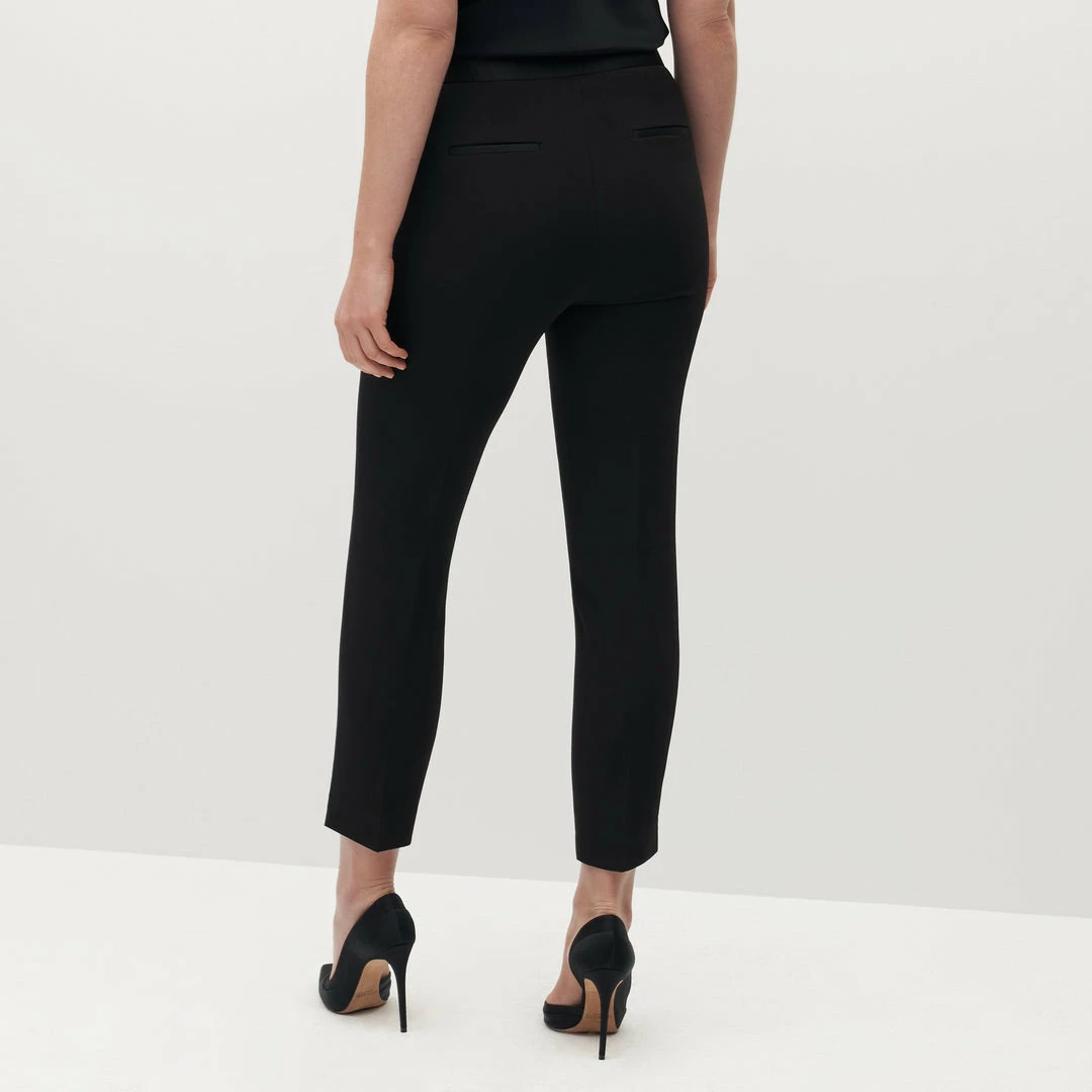 Women's Black Tuxedo Pants By SuitShop 5 Women's Black Tuxedo Pants By SuitShop