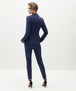 Women's Brilliant Blue Suit Pants By SuitShop