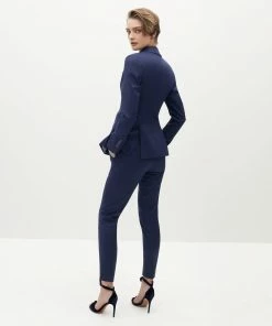 Women's Brilliant Blue Suit Pants By SuitShop