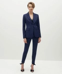 Women's Brilliant Blue Suit Jacket By SuitShop All Bridesmaid Dresses