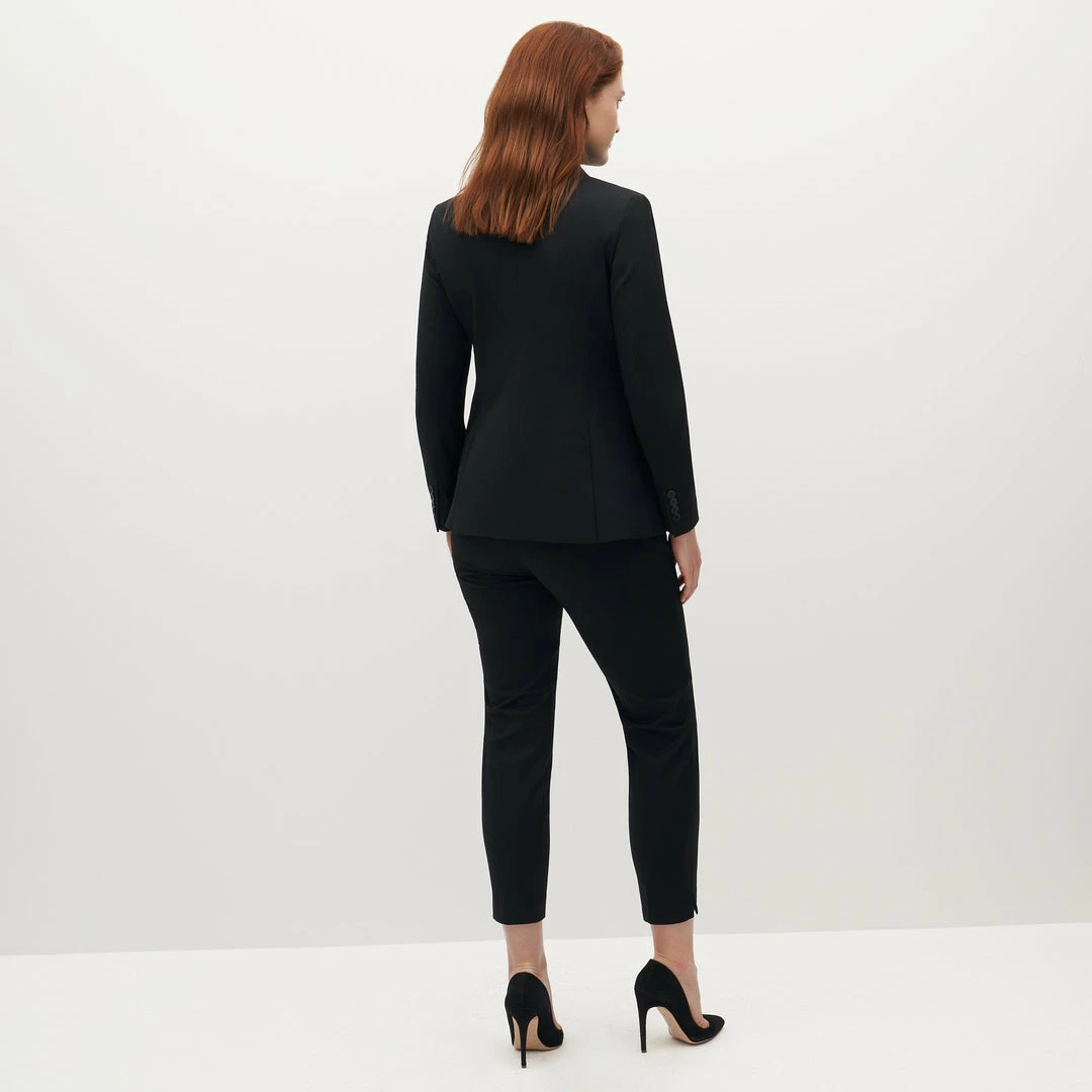 Women's Black Tuxedo Pants By SuitShop 8 Women's Black Tuxedo Pants By SuitShop