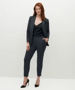 All Bridesmaid Dresses Women's Charcoal Gray Suit Jacket By SuitShop