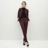 All Bridesmaid Dresses Women's Burgundy Suit Pants By SuitShop