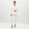 Women's White Tuxedo Jacket By SuitShop All Bridesmaid Dresses