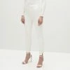 Women's White Tuxedo Pants By SuitShop