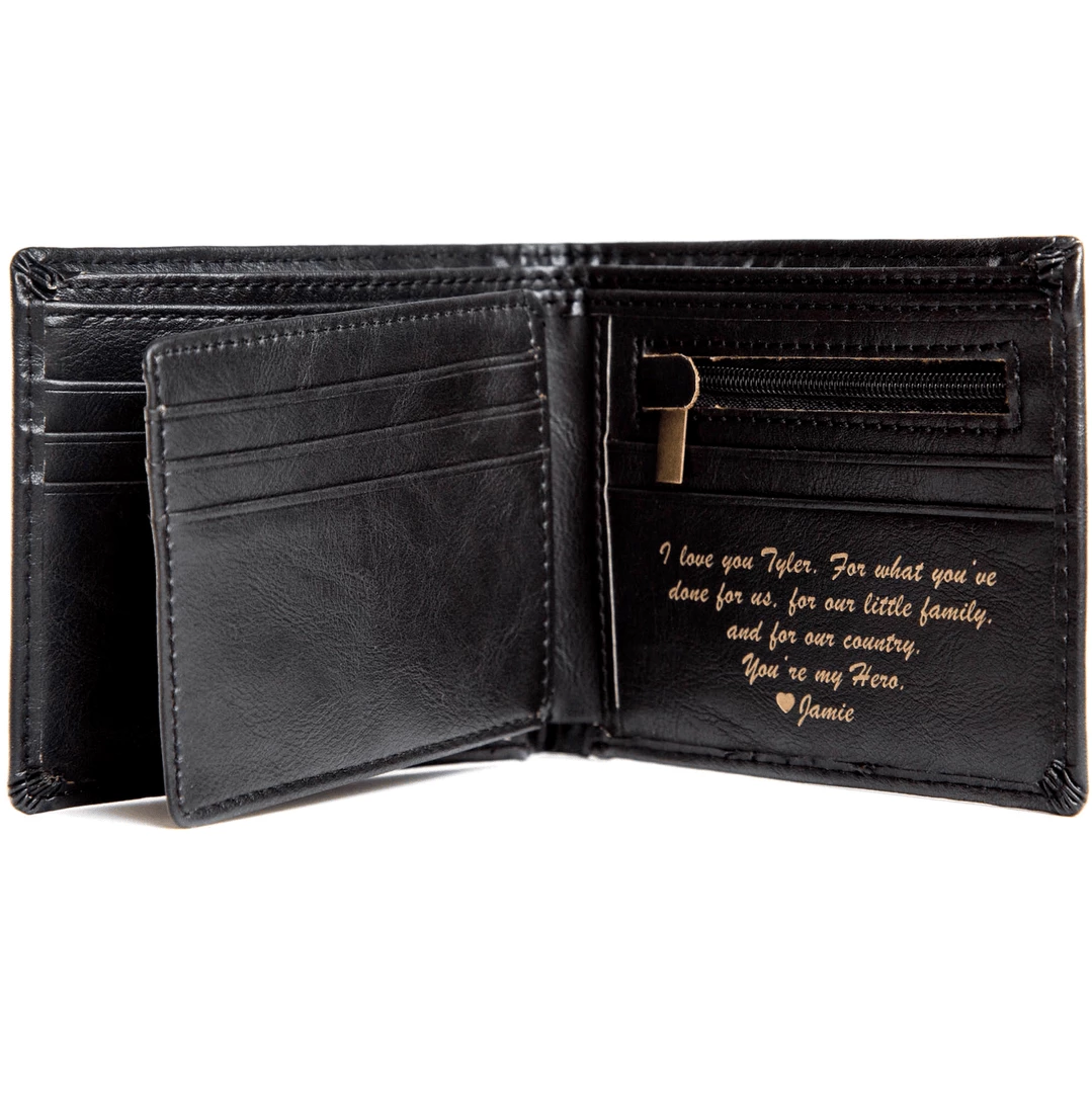 Personalized Leather Wallet By SuitShop 4 Personalized Leather Wallet By SuitShop