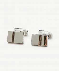 All Bridesmaid Dresses Bricked Silver Cufflinks By SuitShop