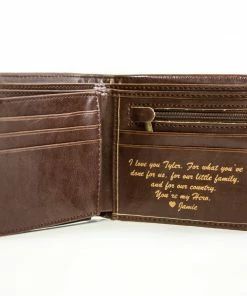 Personalized Leather Wallet By SuitShop 18 Personalized Leather Wallet By SuitShop