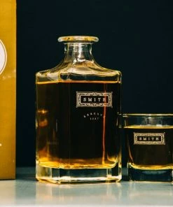 Personalized Whiskey Decanter By SuitShop