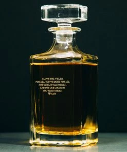 Personalized Whiskey Decanter By SuitShop