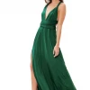 Twobirds Convertible Bridesmaid Slit Dress All Bridesmaid Dresses