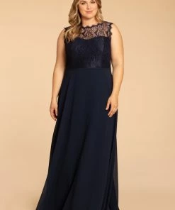 Hayley Paige Occasions Inclusive All Bridesmaid Dresses Hayley Paige Occasions Plus Size Bridesmaid Dress - W756