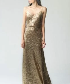 Jenny Yoo Long Bridesmaid Dress Jules