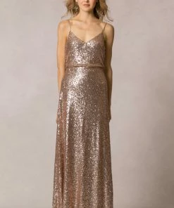 Jenny Yoo Long Bridesmaid Dress Jules