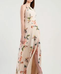 Jenny Yoo Long Bridesmaid Dress Kayla Print All Bridesmaid Dresses