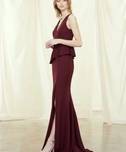 All Bridesmaid Dresses Amsale Long Bridesmaid Dress Leila