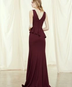 All Bridesmaid Dresses Amsale Long Bridesmaid Dress Leila