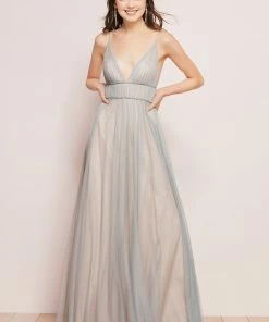 Wtoo By Watters Bridesmaid Dress Callie (Two Tone) All Bridesmaid Dresses