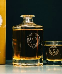 Personalized Whiskey Decanter By SuitShop