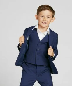 All Bridesmaid Dresses Kids' Navy Blue Suit By SuitShop