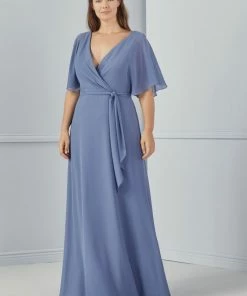 Amsale Long Bridesmaid Dress Ava
