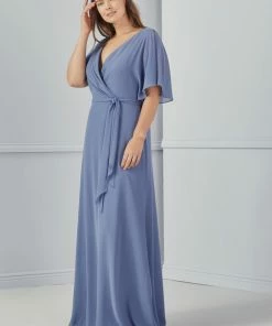 Amsale Long Bridesmaid Dress Ava