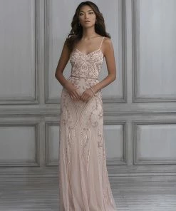 Adrianna Papell Platinum Bridesmaid Dress Style 40121 All Bridesmaid Dresses