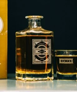 Personalized Whiskey Decanter By SuitShop